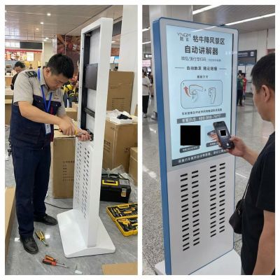 自助借还 + 自动消杀！鹰米租赁柜赋能平罗县文化展览中心智慧升级