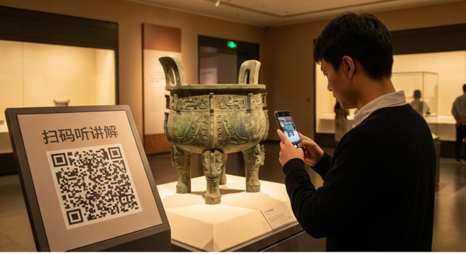 一码通古今！鹰米二维码讲解让景致与故事双向奔赴 